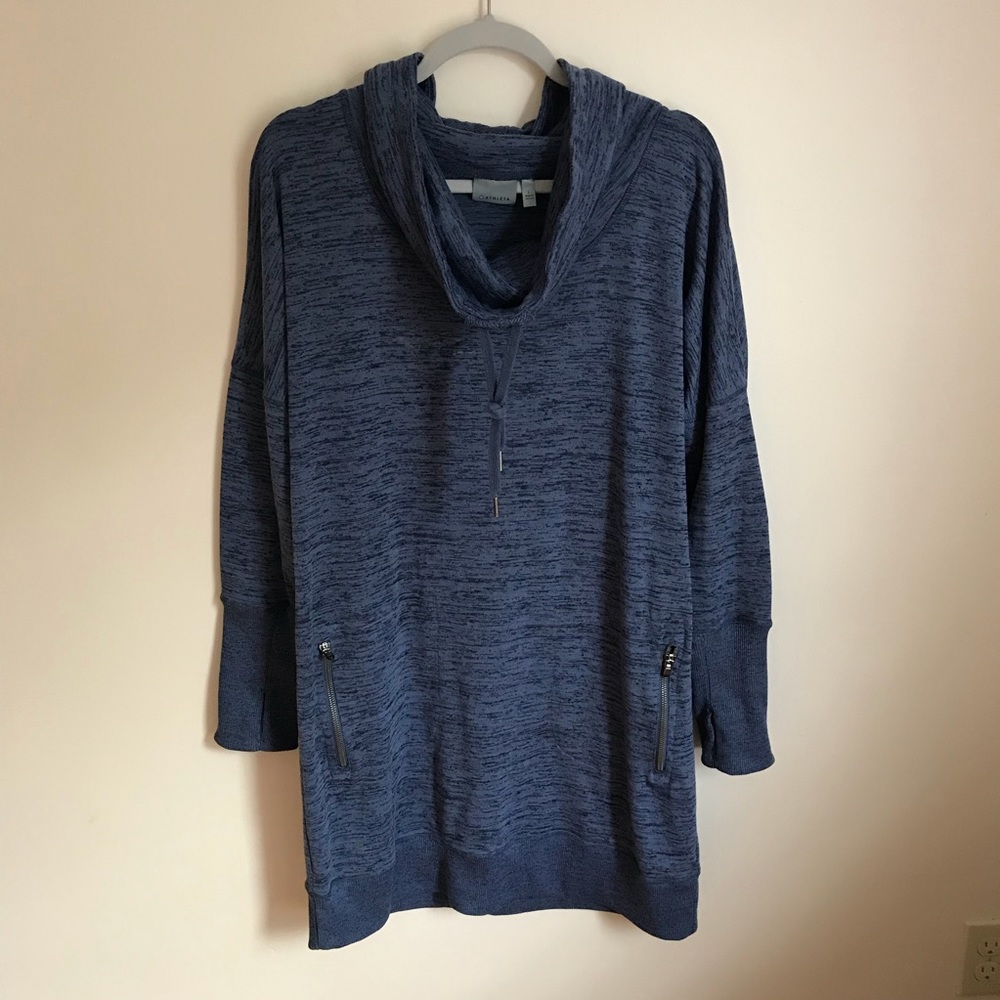 Athlete Blue Sweater Dress